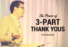The Power Of 3-Part Thank-You’s Photo: Kevin Kruse