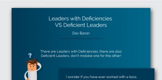 Dov Baron on leaders with deficiencies