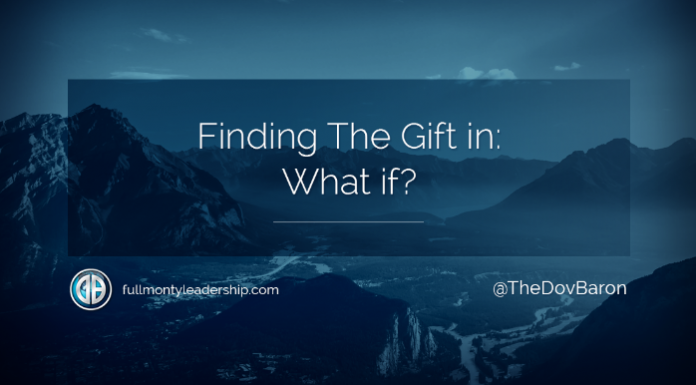 Dov Baron, Authentic Leadership Expert blog on "What if?"