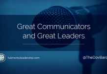 Great Communicators and Great Leaders