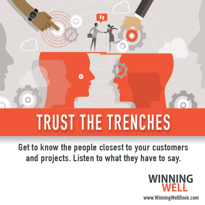 WW RELATIONSHIPS Trust the Trenches Trust the trenches
