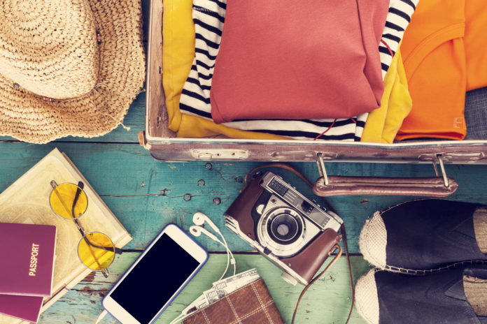 Holiday suitcase