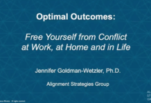 free yourself from conflict jennifer goldman-wetzler