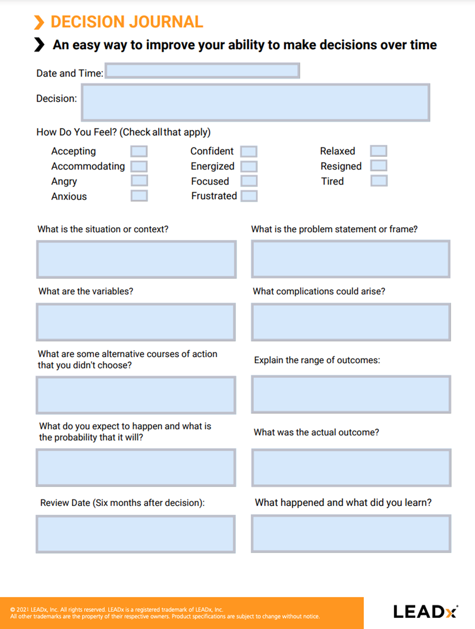 decision-journal-worksheet