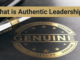 What is Authentic Leadership