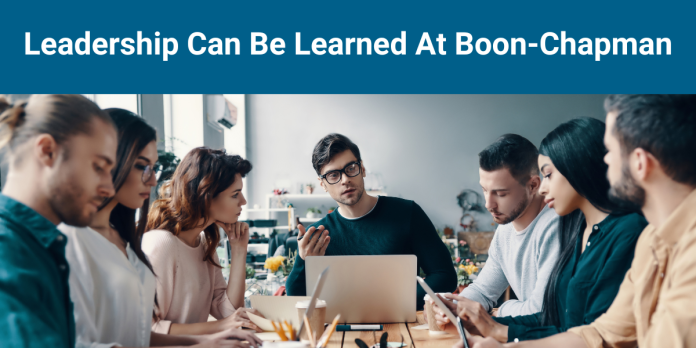 Leadership Can Be Learned At Boon-Chapman